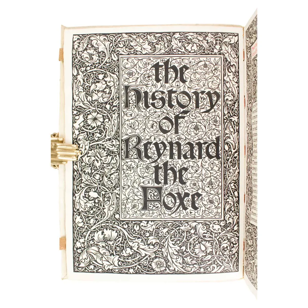 The History of Reynard the Foxe by William Morris.