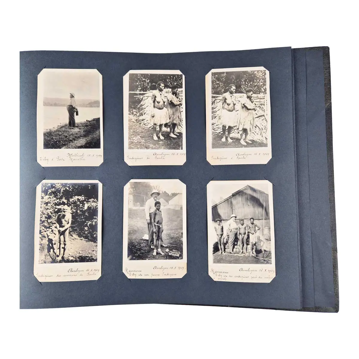 Historically Significant Collection of ca. 103 Gelatin Silver Photographs With Captions of 10 Different Islands in Vanuatu and 9 Gelatin Silver Photographs of Papua New Guinea (3)