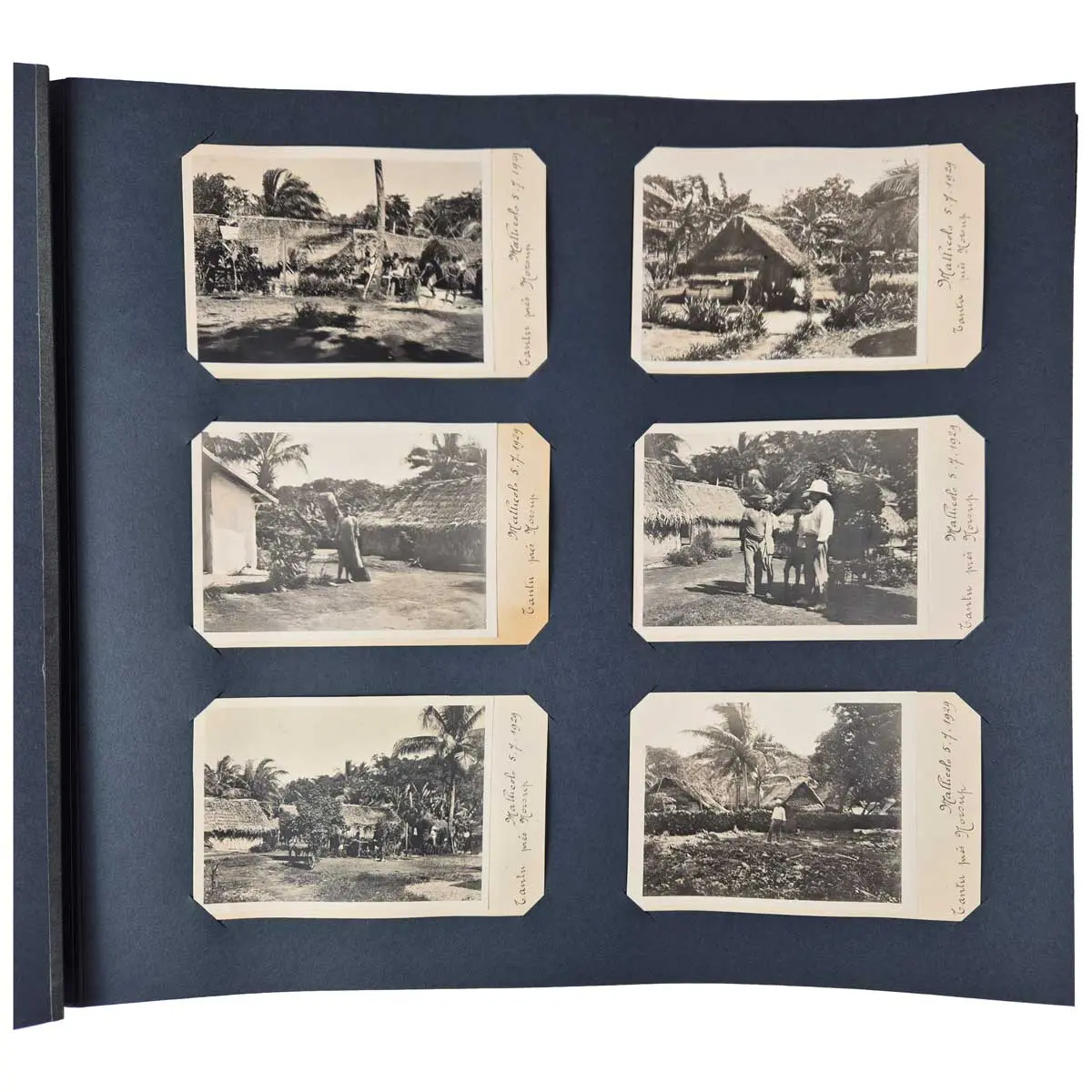 Historically Significant Collection of ca. 103 Gelatin Silver Photographs With Captions of 10 Different Islands in Vanuatu and 9 Gelatin Silver Photographs of Papua New Guinea