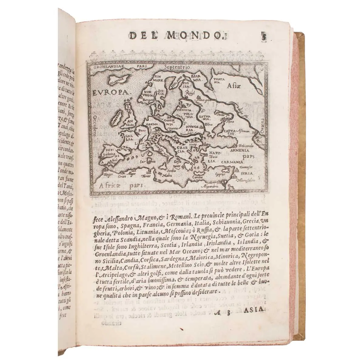 Il theatro del mondo nelquale distintamente si dimonstrano in tavole tutte le provincie, regni e paesi … ridotto dalla forma grande in questa piccola… (3)