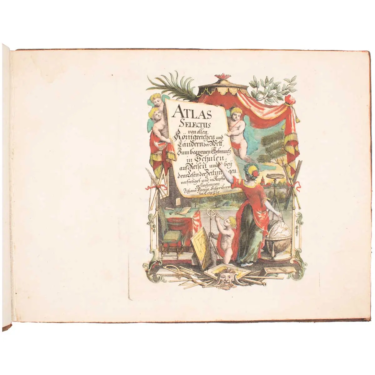 Atlas selectus von allen Königreichen und Landern der Welt, zum bequemen Gebrauch in Schulen, auf Reisen und bey dem Lesen der Zeitungen (2)