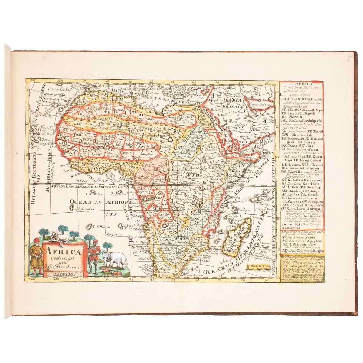 Atlas selectus von allen Königreichen und Landern der Welt, zum bequemen Gebrauch in Schulen, auf Reisen und bey dem Lesen der Zeitungen (4)