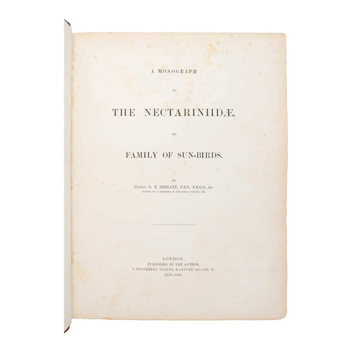 A Monograph of the Nectariniidae, or Family of Sun-Birds (6)