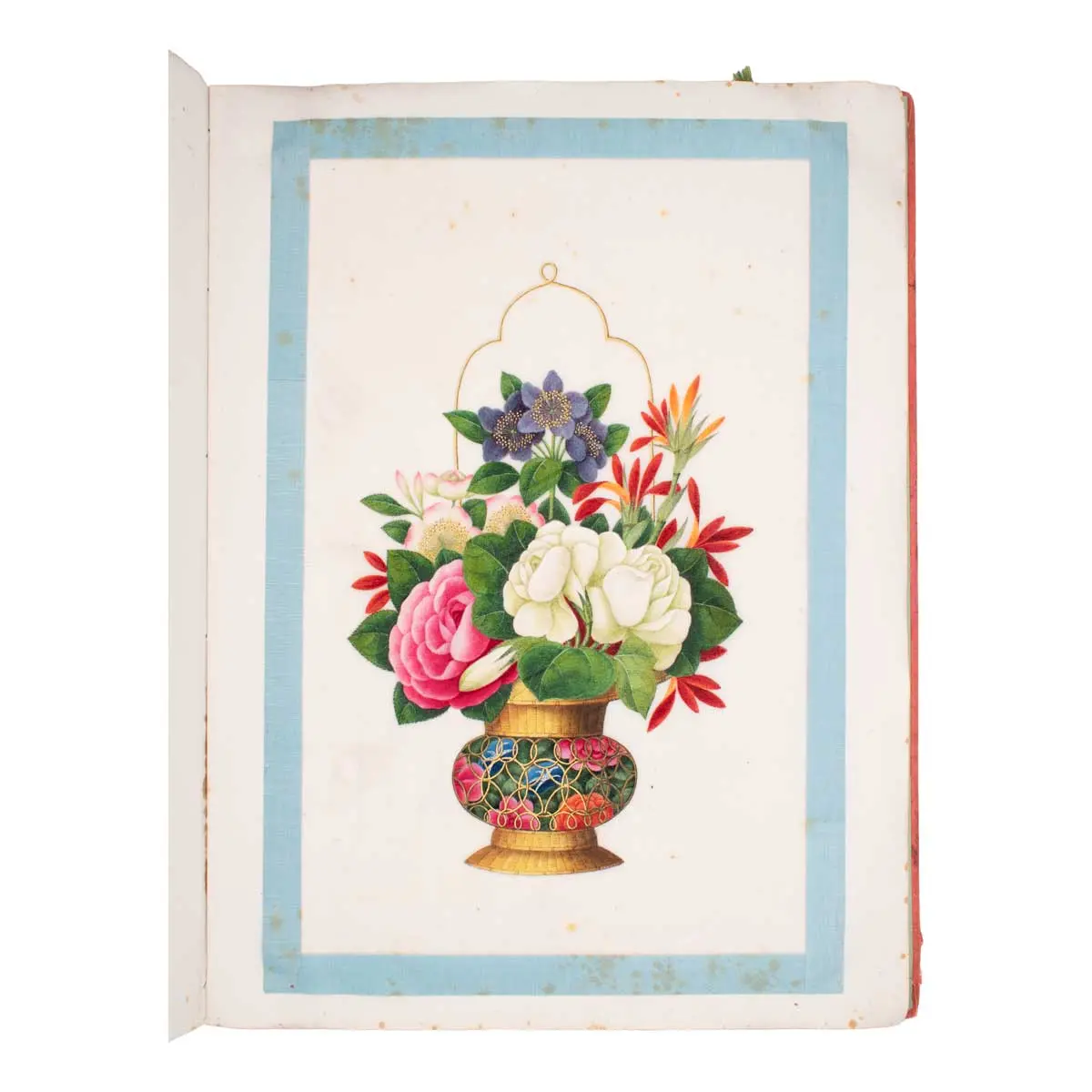 A Fine Chinese Album of Brilliant Water Colour Studies (4)