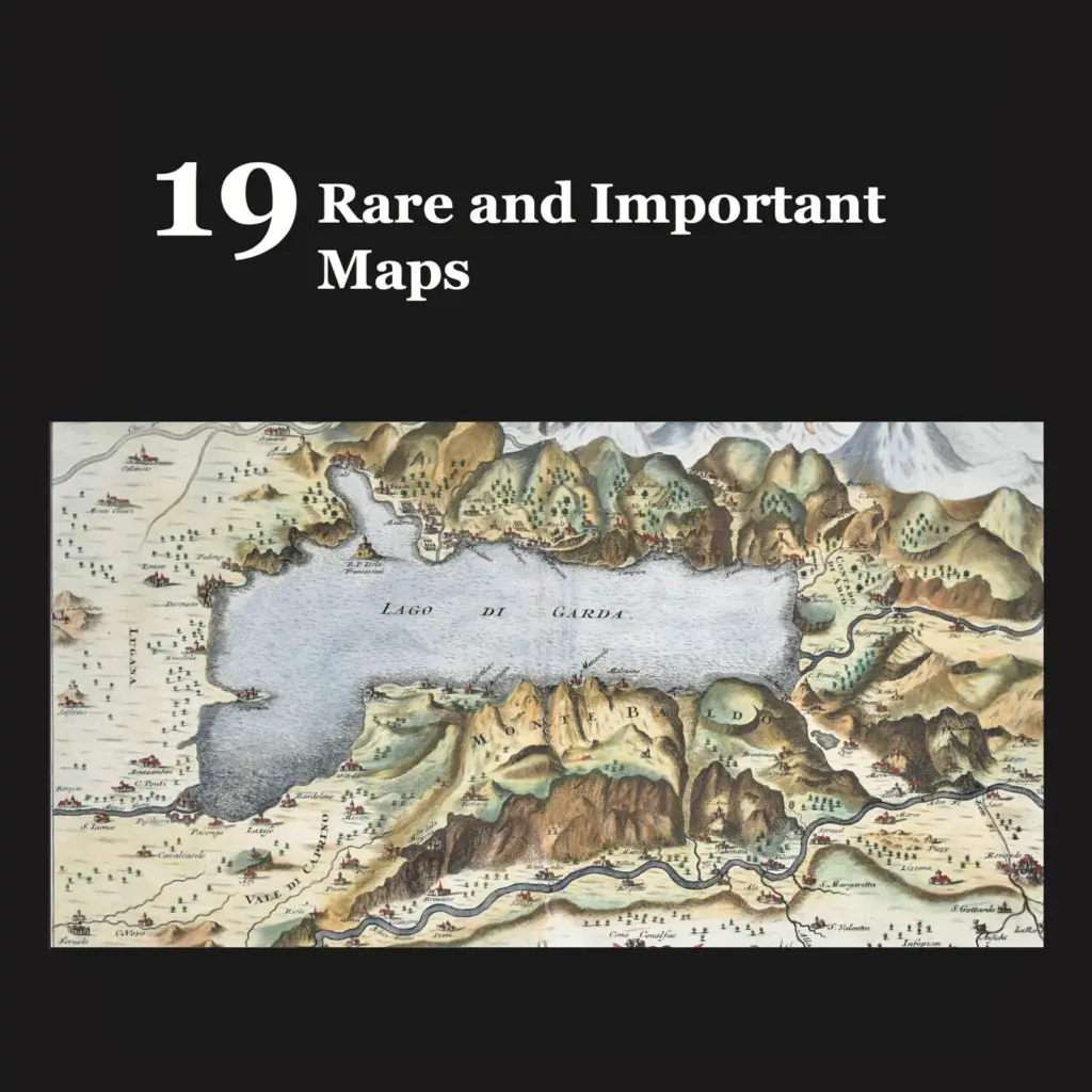 19 Rare and Important Maps