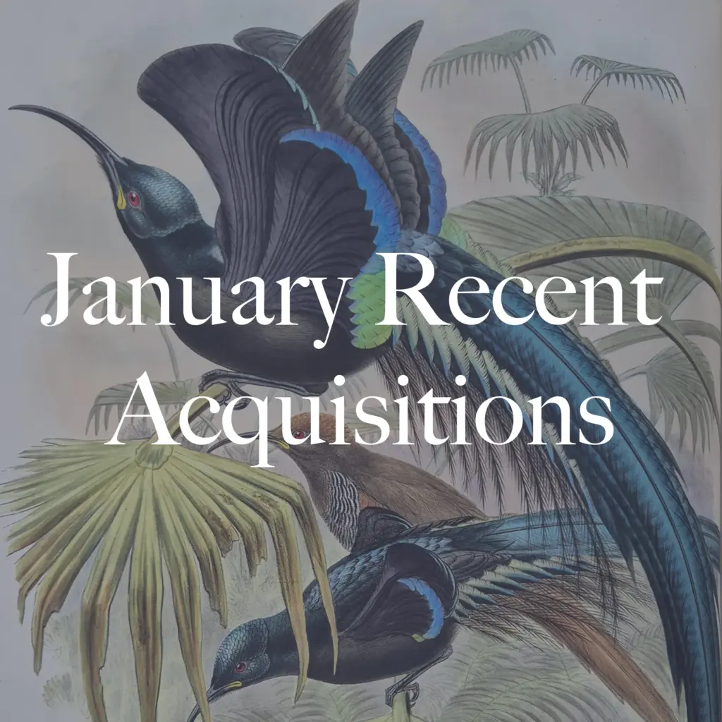 January Recent Acquisitions