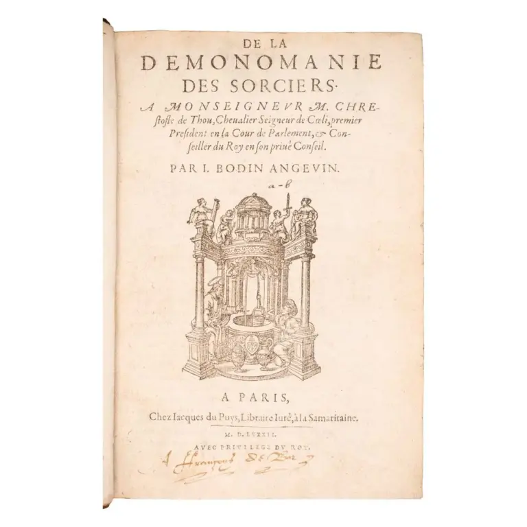 De La Demonomanie Des Sorciers…,