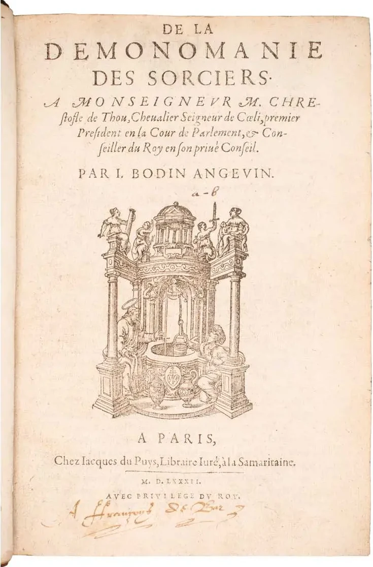 De La Demonomanie Des Sorciers