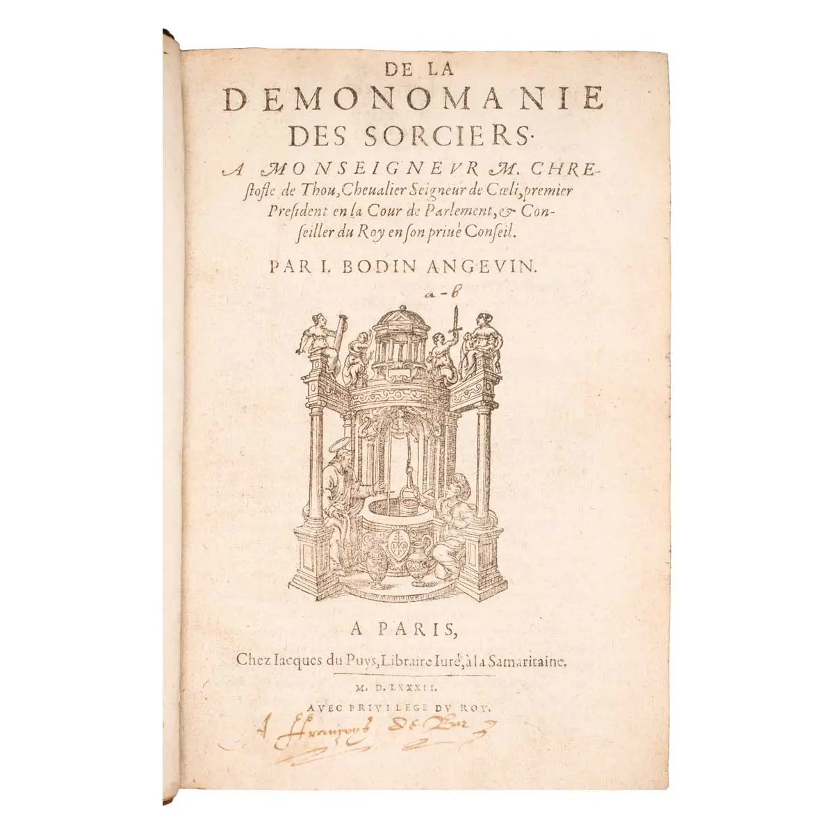 De La Demonomanie Des Sorciers…, (1)
