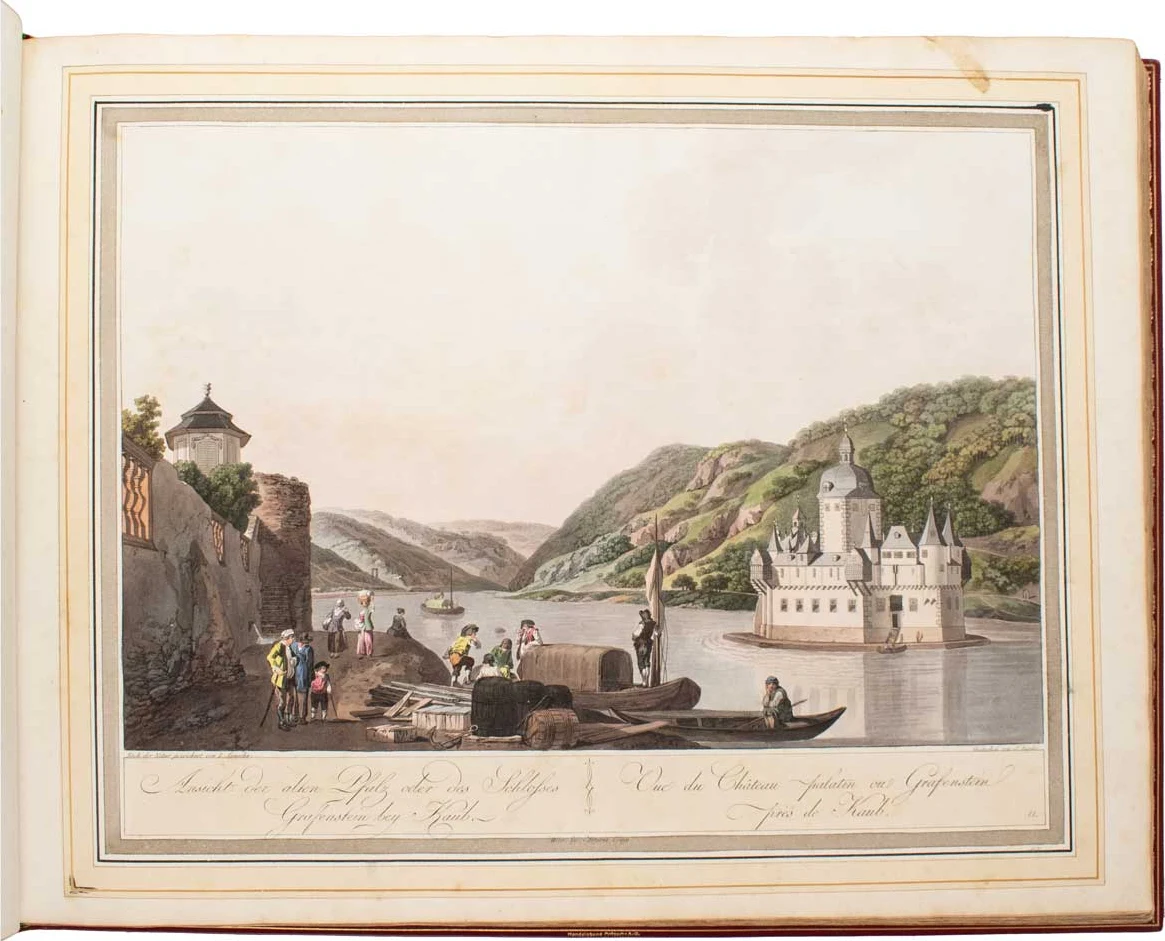 Collection de Cinquante Vues du Rhin…