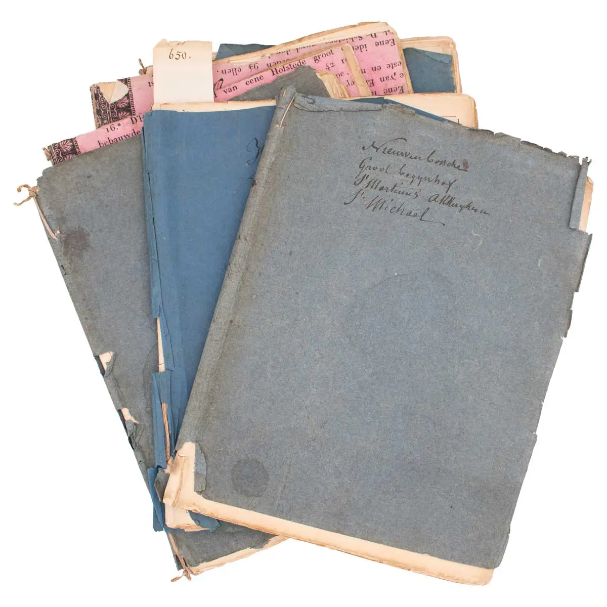 [EPIGRAPHY] Six Notebooks Of Drawings Of Tombstones And Records Of Funerary Inscriptions (19)