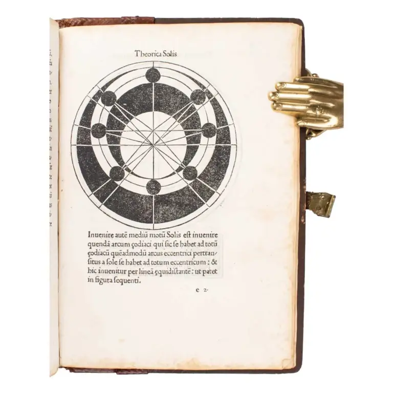 Sphaera Mundi compendium foeliceter inchoat. with Regiomontanus Disputationes and Puerbach Theoricae novae planetarum.