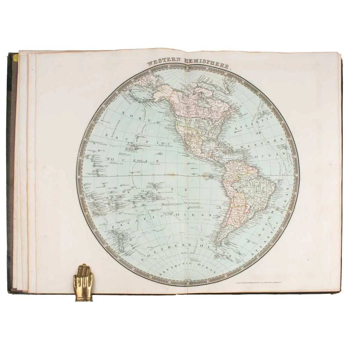 A New General Atlas of the World, Compiled and Constructed with the Greatest Care from the Latest Government and other Approved Modern Surveys and Authorities, both English and Foreign (3)