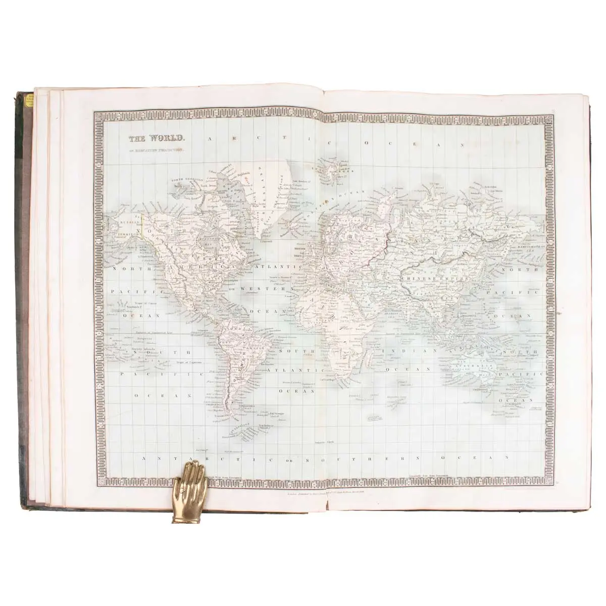 A New General Atlas of the World, Compiled and Constructed with the Greatest Care from the Latest Government and other Approved Modern Surveys and Authorities, both English and Foreign (6)