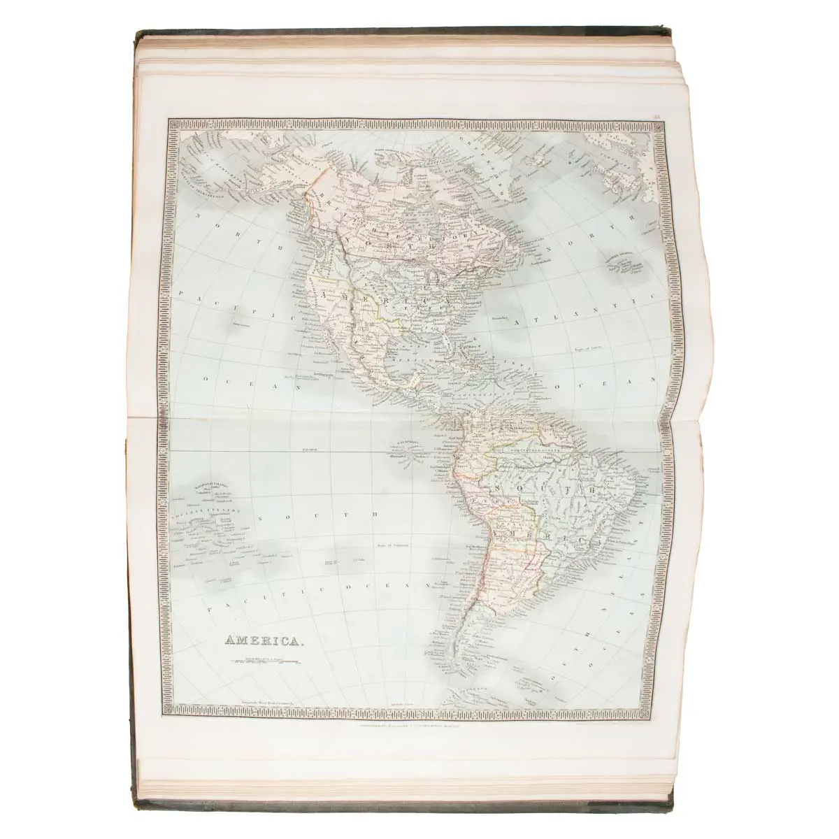 A New General Atlas of the World, Compiled and Constructed with the Greatest Care from the Latest Government and other Approved Modern Surveys and Authorities, both English and Foreign (1)